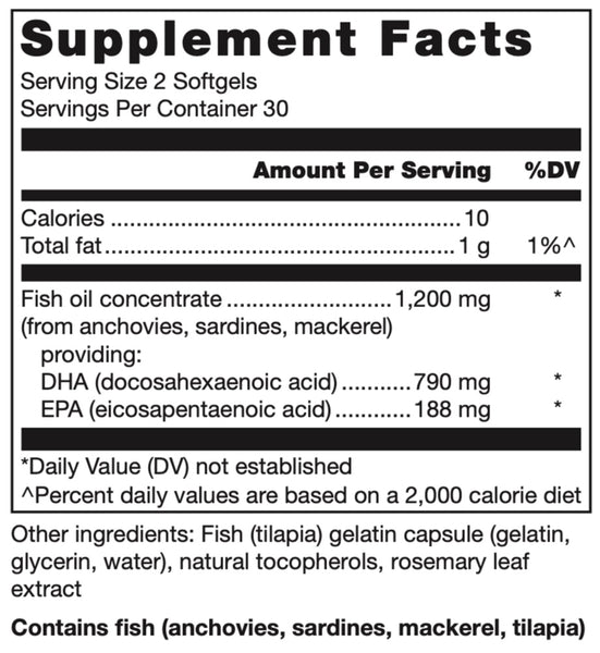 Douglas Labs, Klean Athlete, Klean DHA, 60 Softgels