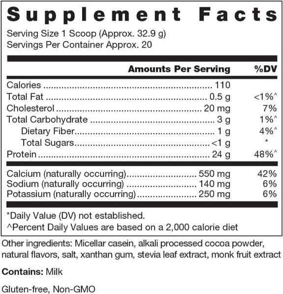 Douglas Labs, Klean Casein Protein, Chocolate, 658 g