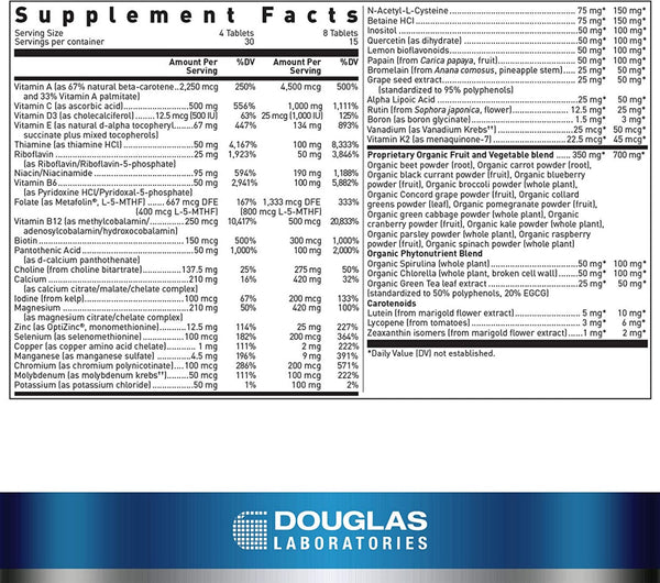 Douglas Labs, Ultra Preventive X, 120 tabs