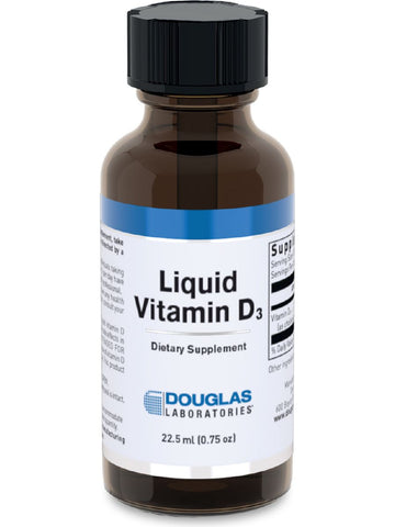 Douglas Labs, Liquid Vitamin D3, 22 ml
