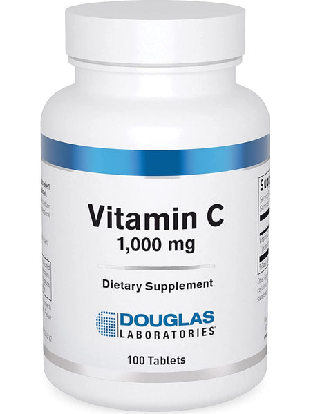 Douglas Labs, Vitamin C 1,000 mg, 100 Tablets