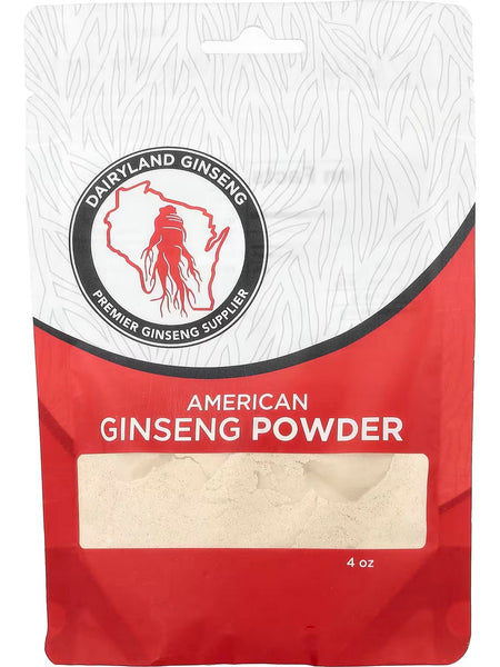 Dairyland Ginseng, American Ginseng Powder, 4 oz