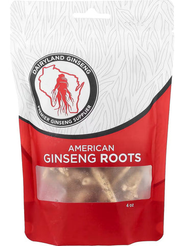 Dairyland Ginseng, American Ginseng Roots, 4 oz