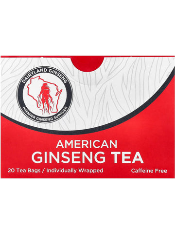Dairyland Ginseng, American Ginseng Tea, 20 Tea Bags