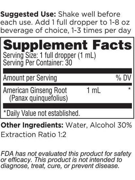 Dairyland Ginseng, American Ginseng Extract, 2 fl oz