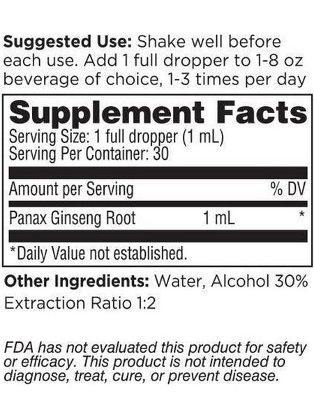 Dairyland Ginseng, Red Panax Ginseng Extract, 2 fl oz