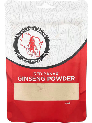 Dairyland Ginseng, Red Panax Ginseng Powder, 4 oz