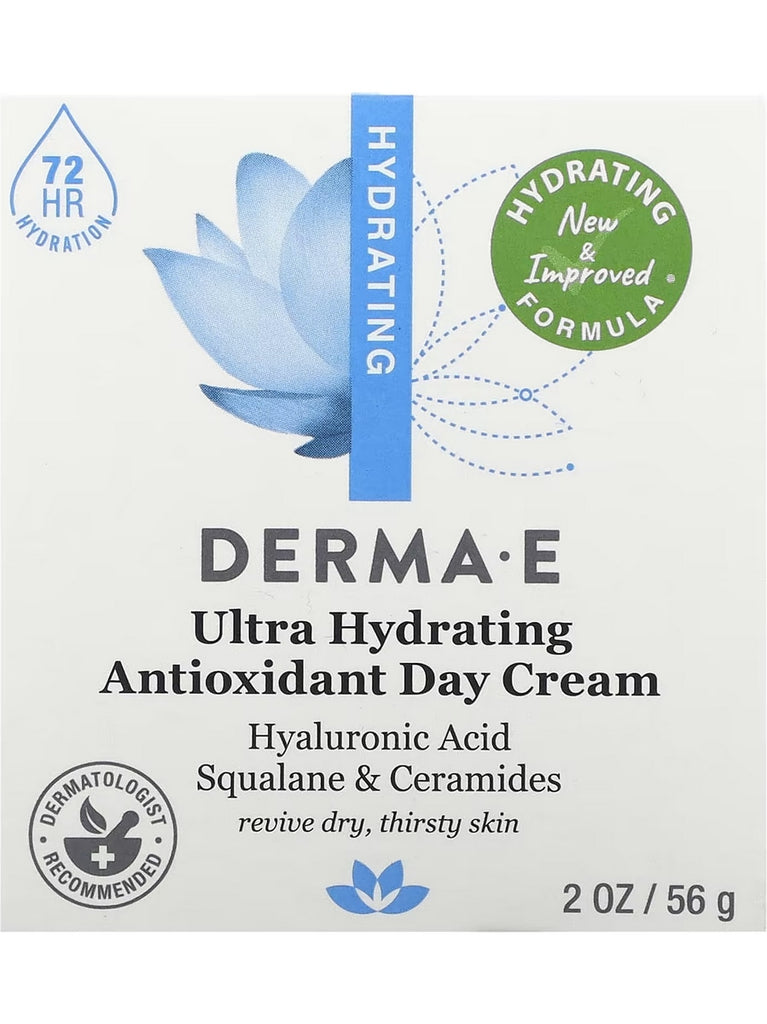 DERMA E, Ultra Hydrating Antioxidant Day Cream, 2 oz