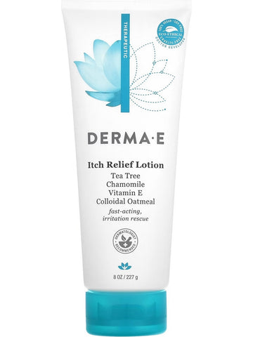 DERMA E, Itch Relief Lotion, 8 oz