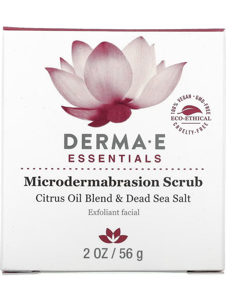 DERMA E, Microdermabrasion Scrub, 2 oz