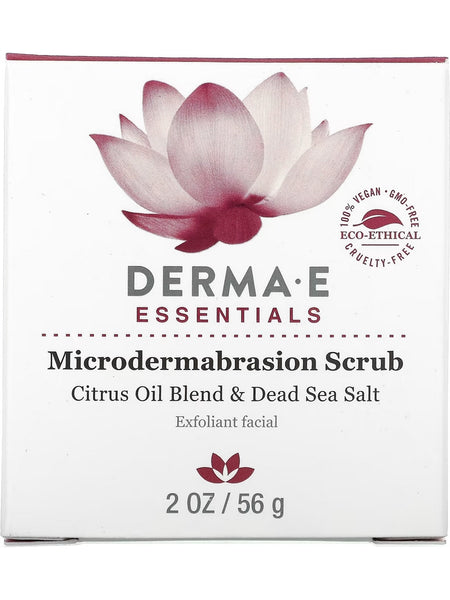 DERMA E, Microdermabrasion Scrub, 2 oz