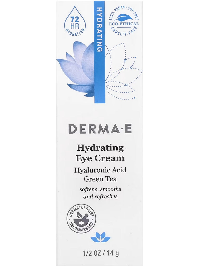DERMA E, Hydrating Eye Cream, 1/2 oz
