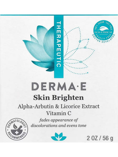 DERMA E, Skin Brighten, 2 oz