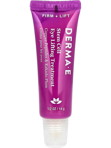 DERMA E, Stem Cell Eye Lifting Treatment, 1/2 oz