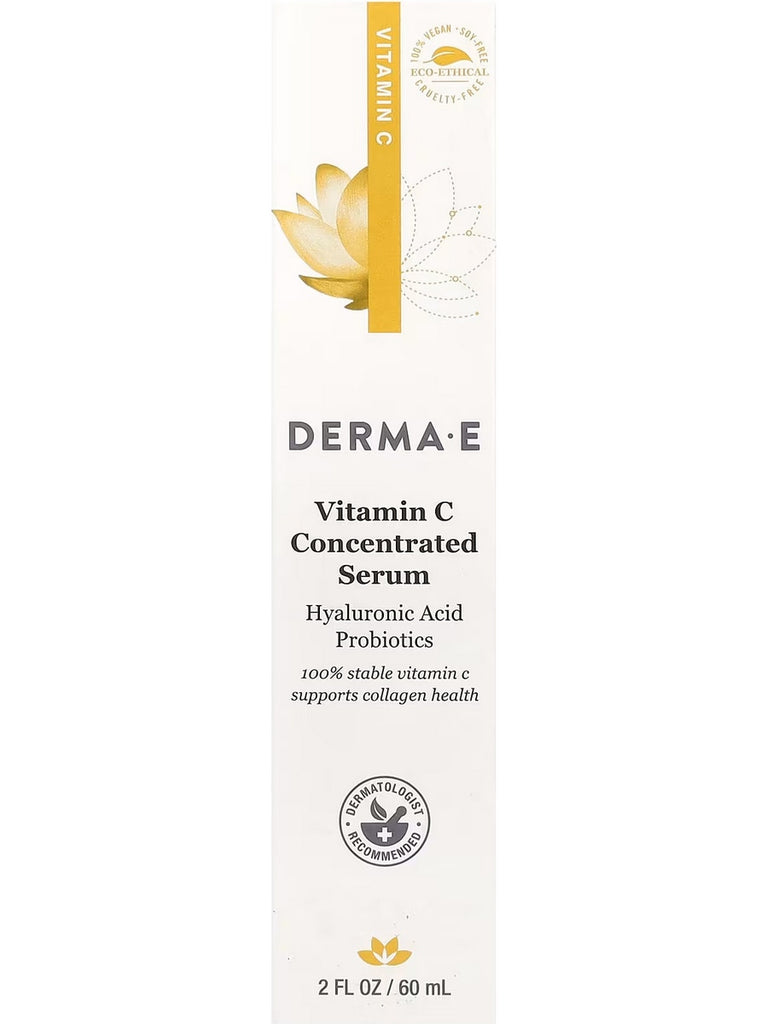 DERMA E, Vitamin C Concentrated Serum, 2 fl oz