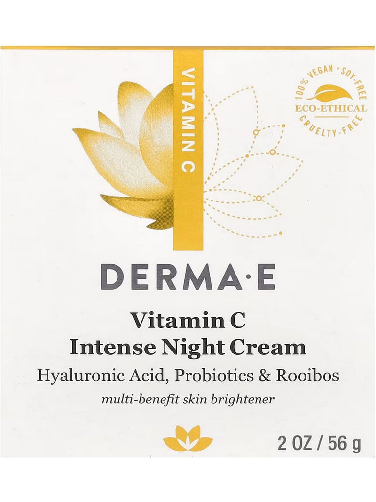 DERMA E, Vitamin C Intense Night Cream, 2 oz