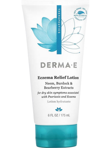 DERMA E, Eczema Relief Lotion, 6 fl oz