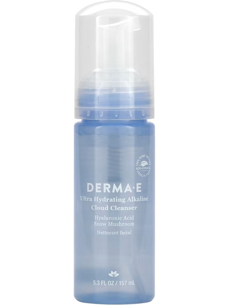 DERMA E, Ultra Hydrating Alkaline Cloud Cleanser, 5.3 fl oz