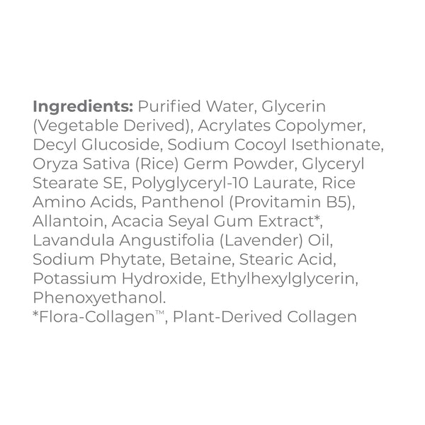 DERMA E, Advanced Peptides and Flora-Collagen Gentle Jelly Cleanser, 4 oz