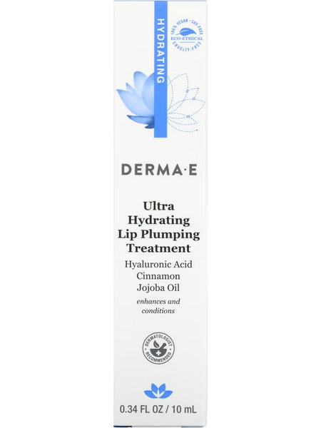 DERMA E, Ultra Hydrating Lip Plumping Treatment, 0.34 fl oz