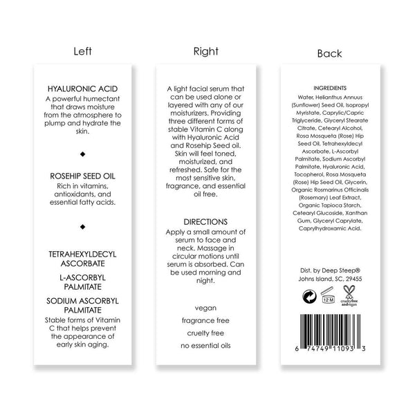 Deep Steep, Vitamin C Serum, 1 fl oz
