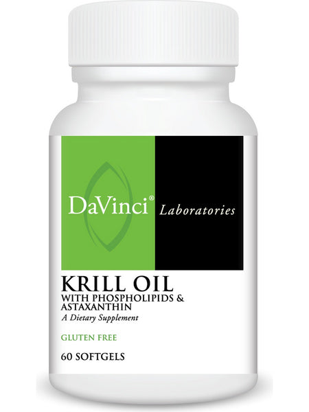 DaVinci Laboratories of Vermont, Krill Oil, 60 Softgels