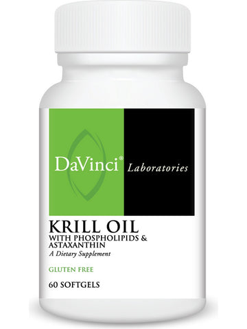 DaVinci Laboratories of Vermont, Krill Oil, 60 Softgels