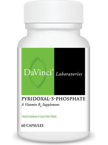 DaVinci Laboratories of Vermont, Pyridoxal-5-Phosphate, 60 Capsules