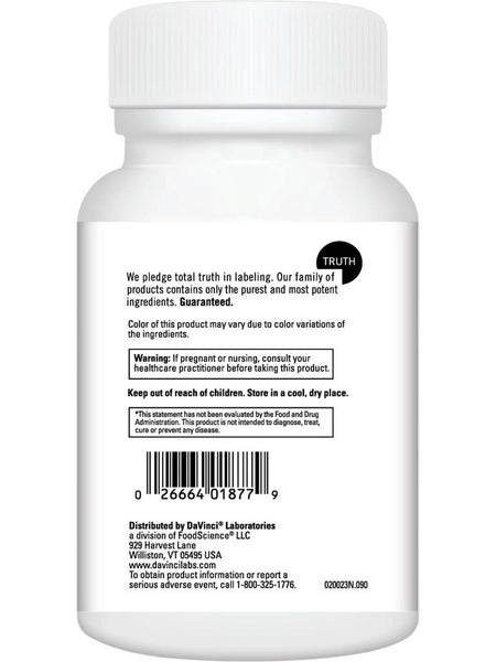 DaVinci Laboratories, Magnesium Glycinate, 90 Capsules