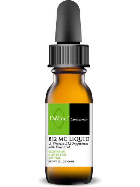 DaVinci Laboratories of Vermont, B12 MC Liquid, 30 ml