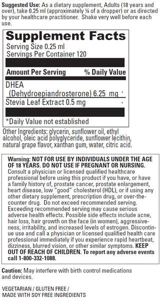 DaVinci Laboratories, Liposomal DHEA, 30 ml