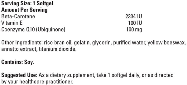DaVinci Laboratories, CoQsol® - 100 MG, 30 Softgels