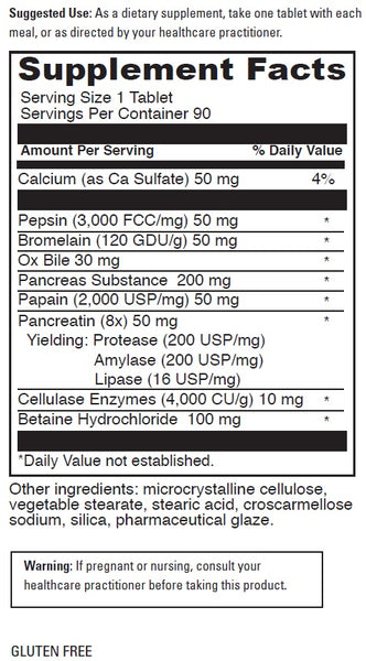 DaVinci Laboratories, All-Zyme™, 90 Tablets