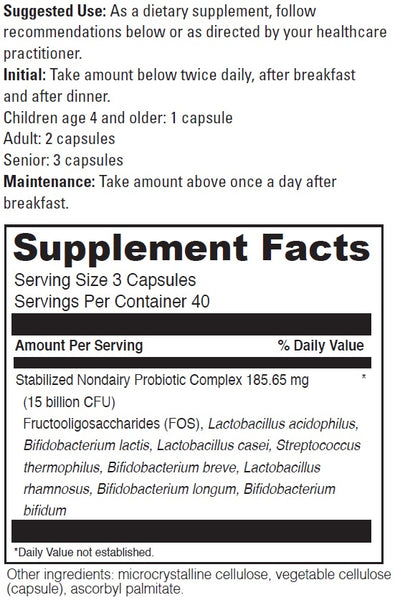 DaVinci Laboratories, Mega Probiotic™ ND, 120 Capsules