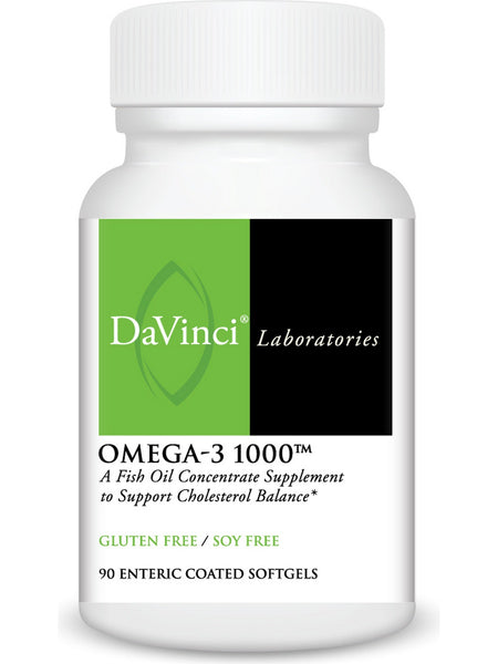 DaVinci Laboratories of Vermont, Omega-3 1000™, 90 Softgels