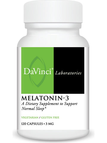 DaVinci Laboratories of Vermont, Melatonin-3, 120 Capsules