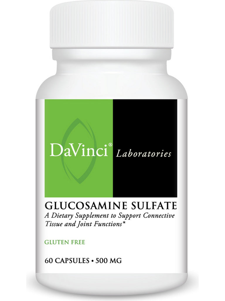 DaVinci Laboratories of Vermont, Glucosamine Sulfate, 60 Capsules