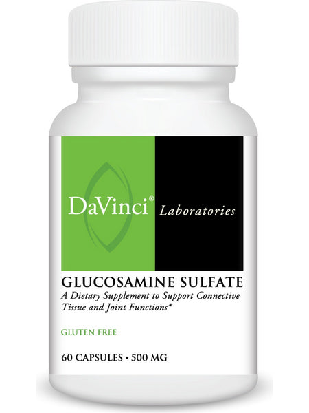 DaVinci Laboratories of Vermont, Glucosamine Sulfate, 60 Capsules