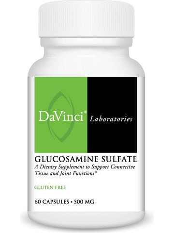 DaVinci Laboratories of Vermont, Glucosamine Sulfate, 60 Capsules
