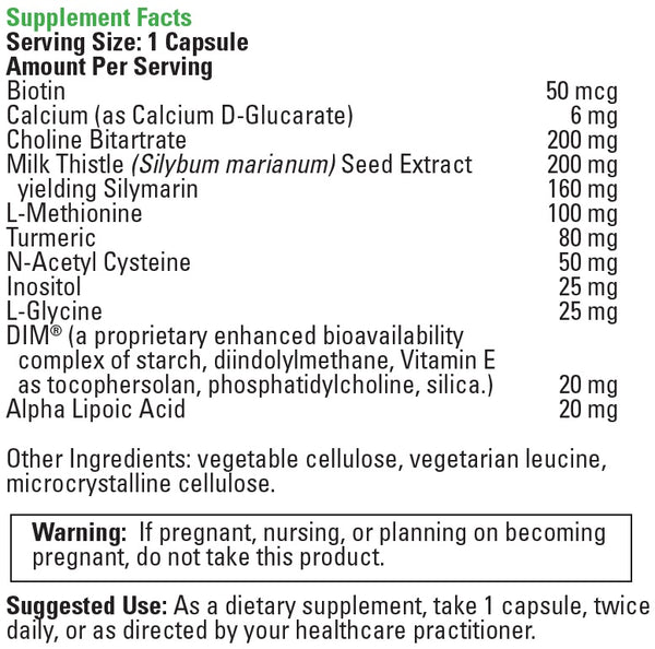 DaVinci Laboratories, Hepaticlear™, 60 Capsules