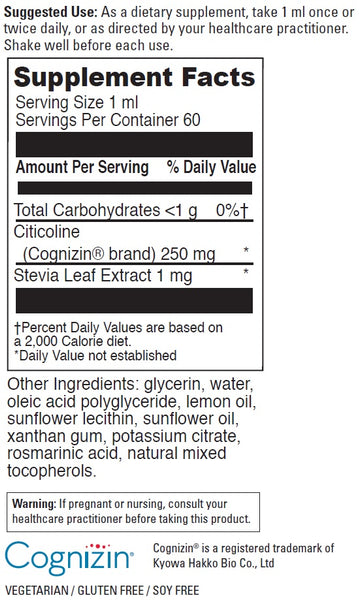 DaVinci Laboratories, Liposomal Citicoline, 60 ml