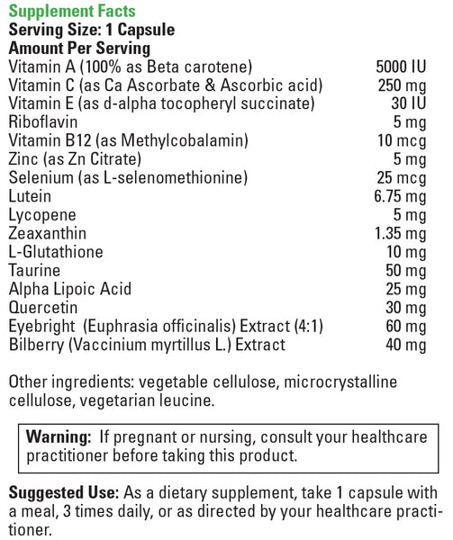 DaVinci Laboratories, Healthy Eyes™, 90 Capsules