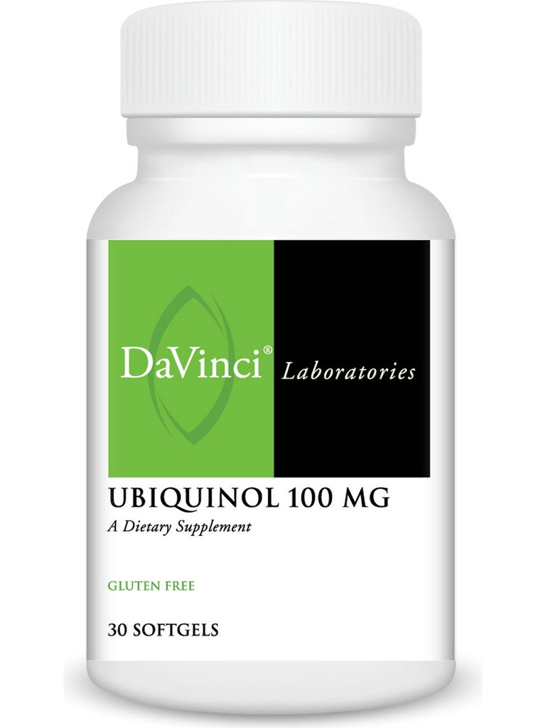 DaVinci Laboratories of Vermont, Ubiquinol 100 MG, 30 Softgels
