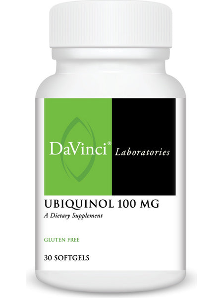 DaVinci Laboratories of Vermont, Ubiquinol 100 MG, 30 Softgels