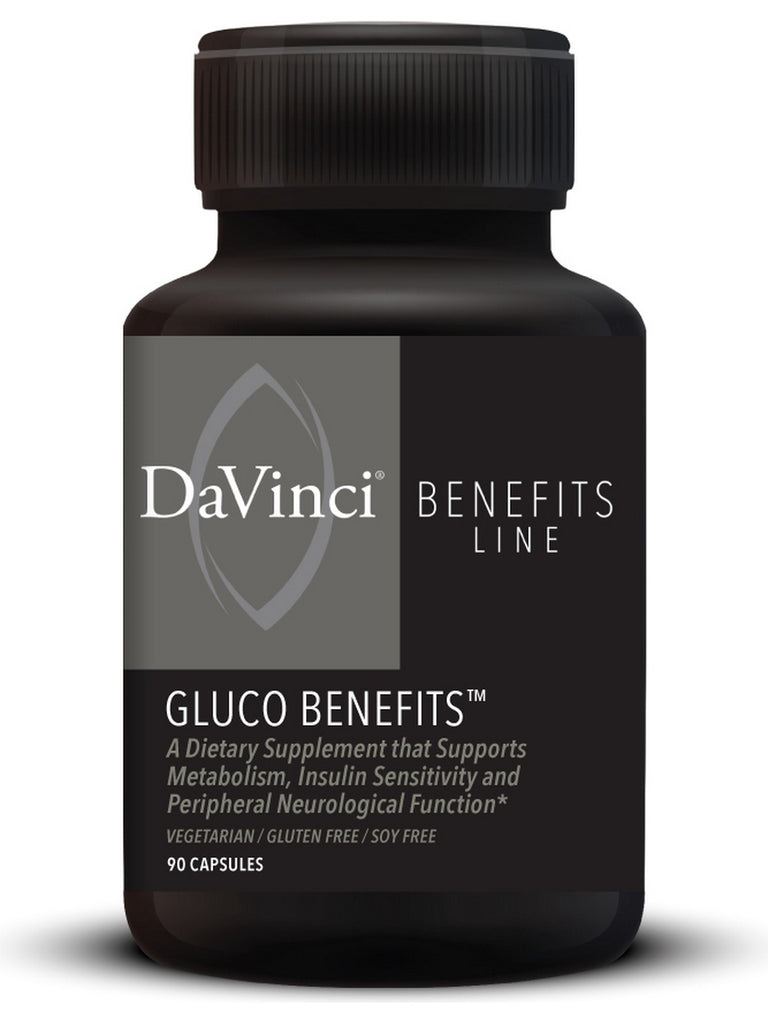 DaVinci Benefits Line, Gluco Benefits™, 90 Capsules