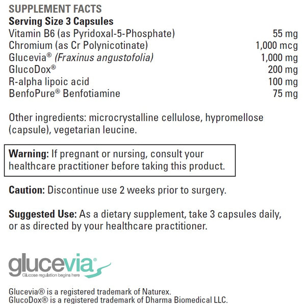 DaVinci Benefits Line, Gluco Benefits™, 90 Capsules