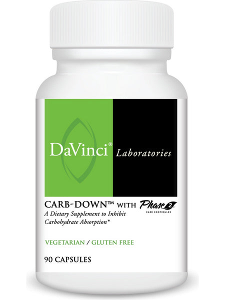 DaVinci Laboratories of Vermont, Carb-Down™ With Phase 2®, 90 Capsules