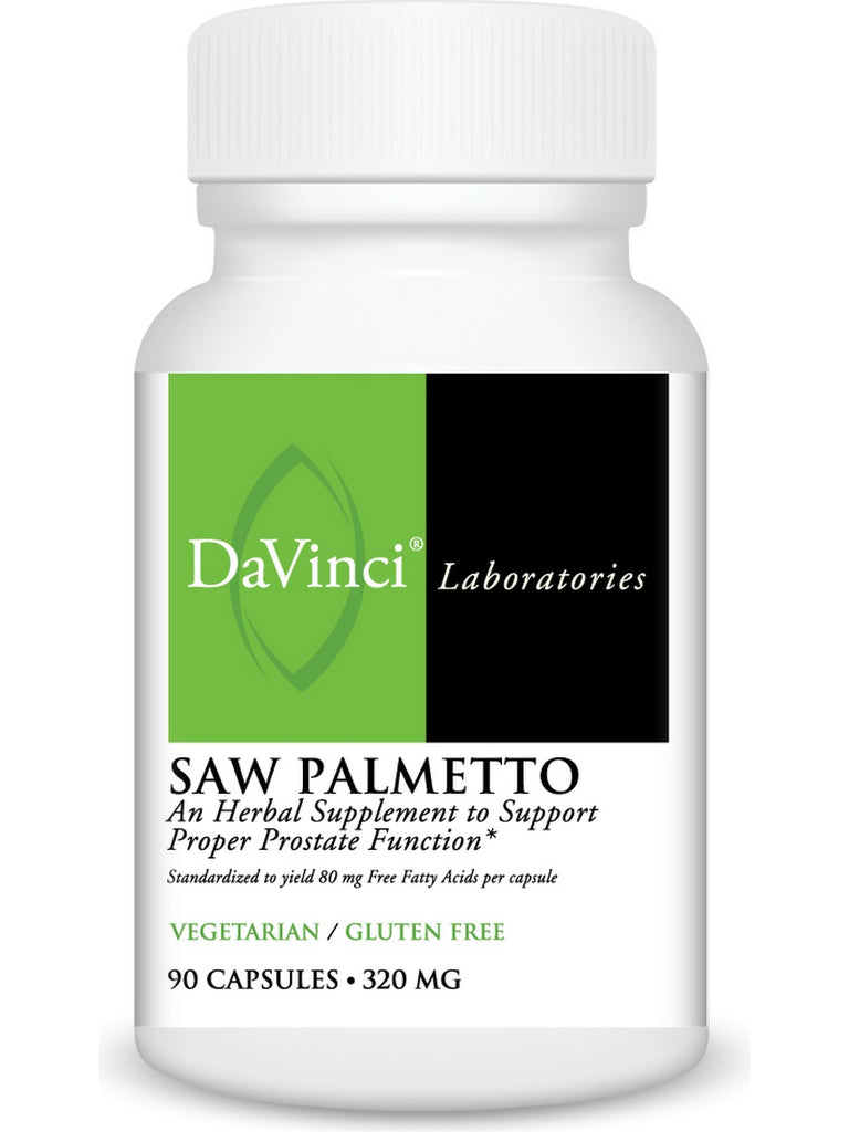 DaVinci Laboratories of Vermont, Saw Palmetto, 90 Capsules