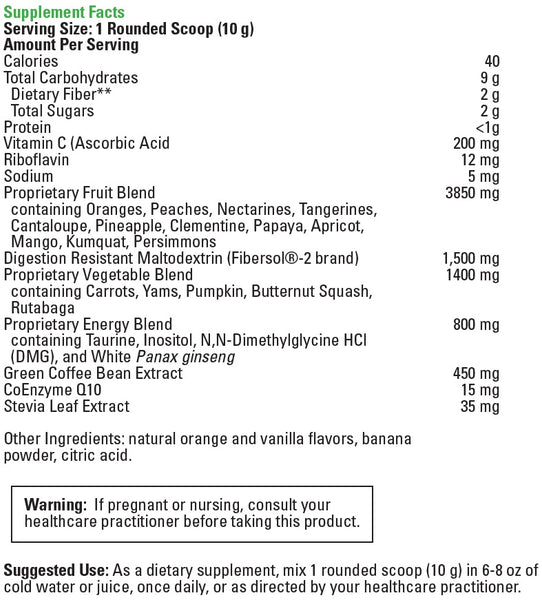 DaVinci Laboratories, Spectra Oranges™ With Coq10, 300 gms