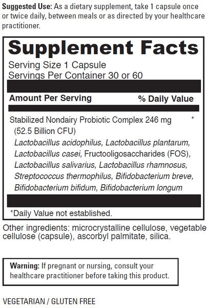 DaVinci Laboratories, Mega Probiotic™ ND 50, 30 Capsules